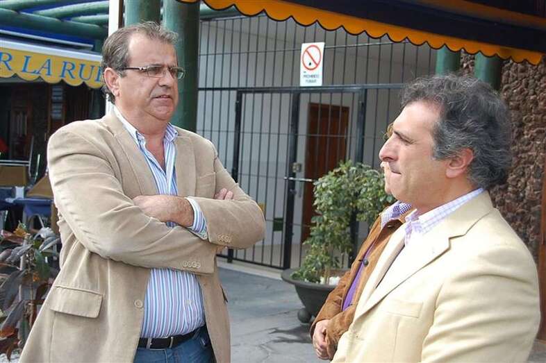 José Antonio Perera y José Luis Pérez, en una imagen de archivo (Foto TA)